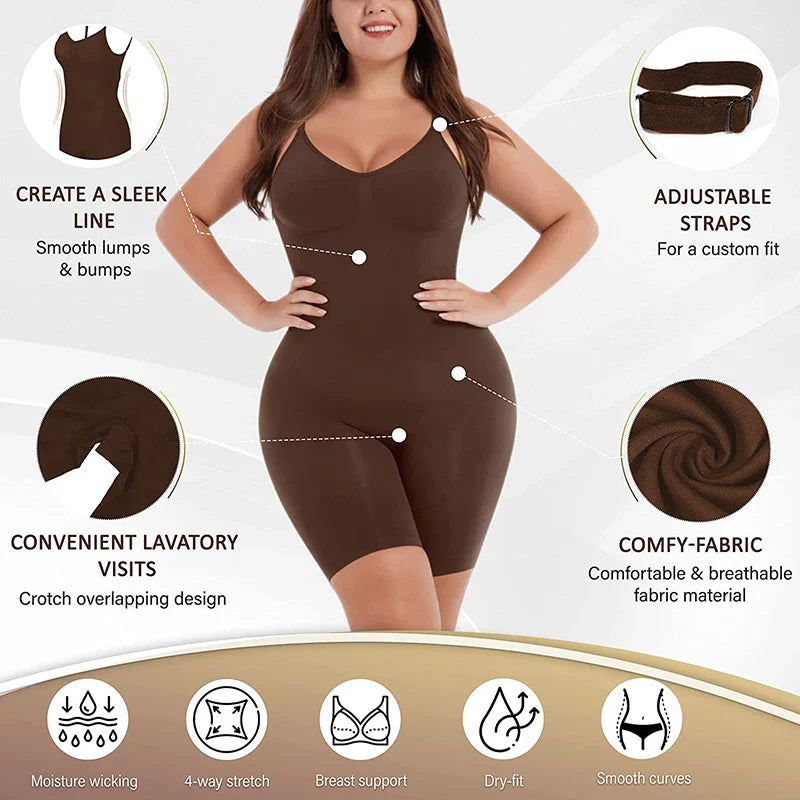 Comfort Seamless Printed Bodysuit