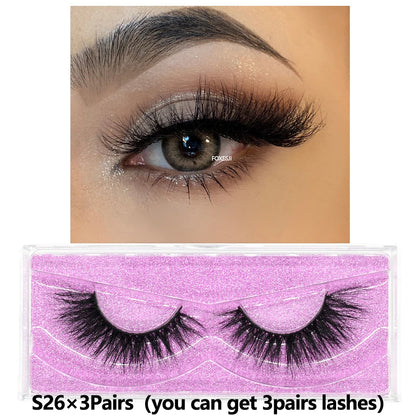 Luxury Crisscross Mink Lashes