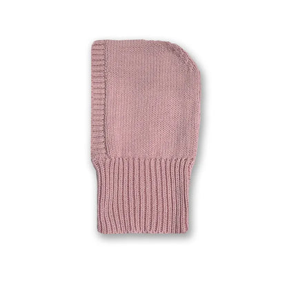 Wool Blend Hooded Scarf Beanie
