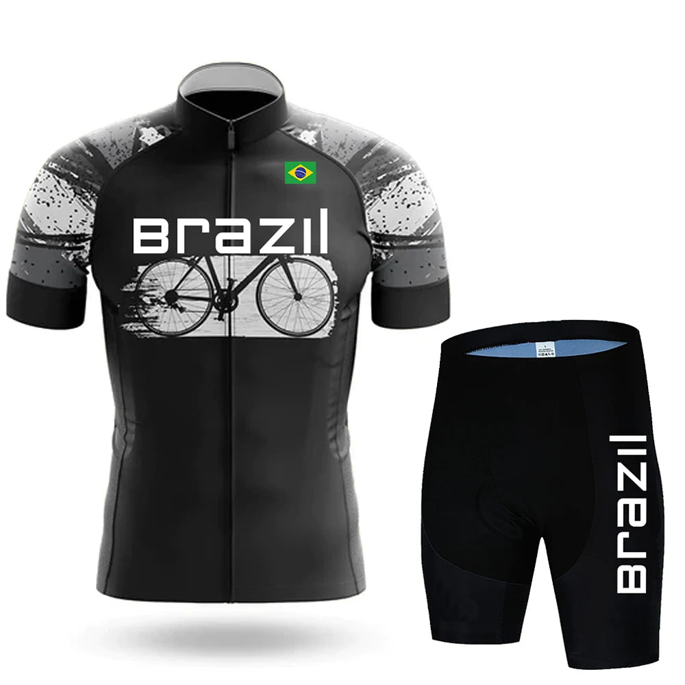 Breathable Road Cycling Jersey Set