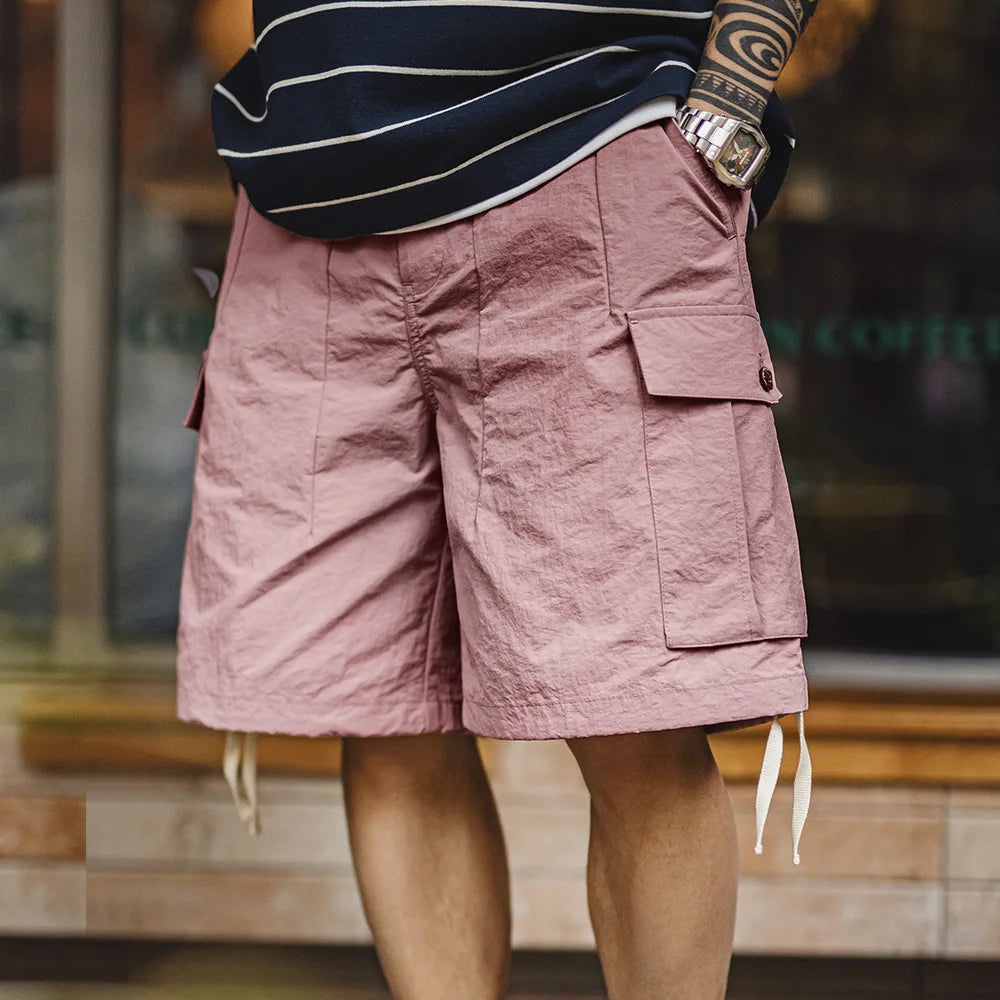 Maden Quick-Dry Woven Cargo Shorts