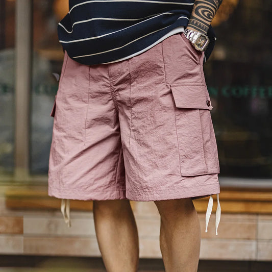 Maden Quick-Dry Woven Cargo Shorts
