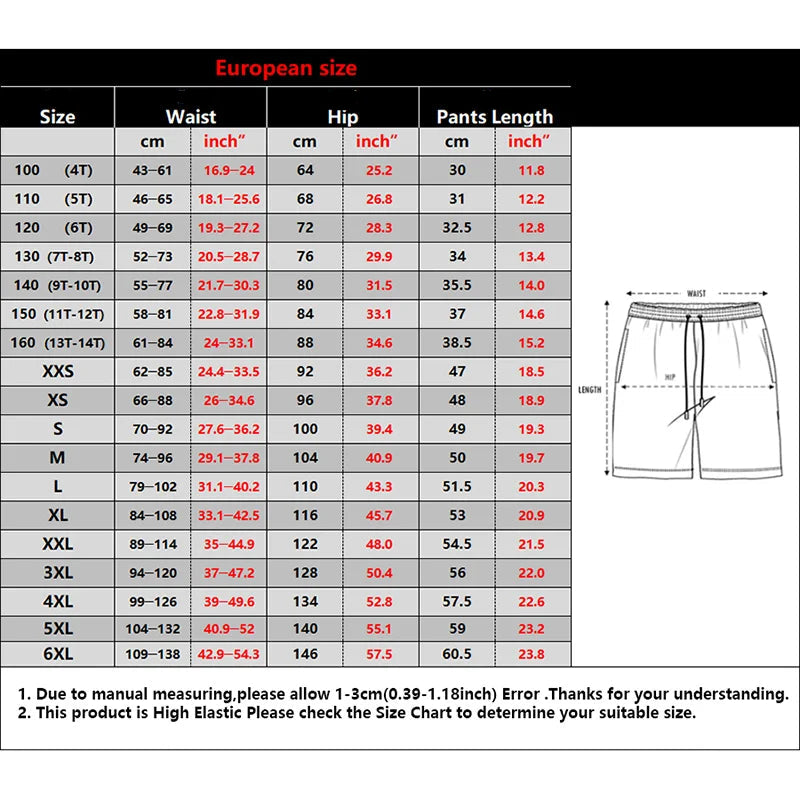 3D Colorful Grid Board Shorts