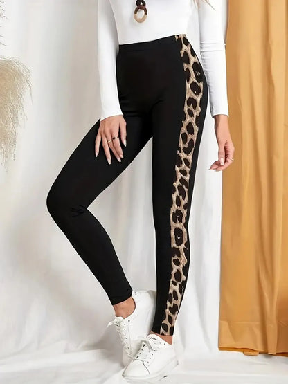 Leopard Print Sport Leggings