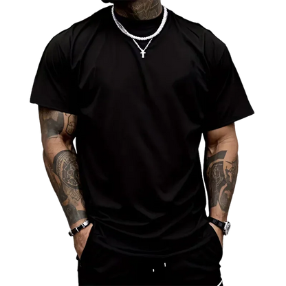 Classic Cotton Round Neck Tee