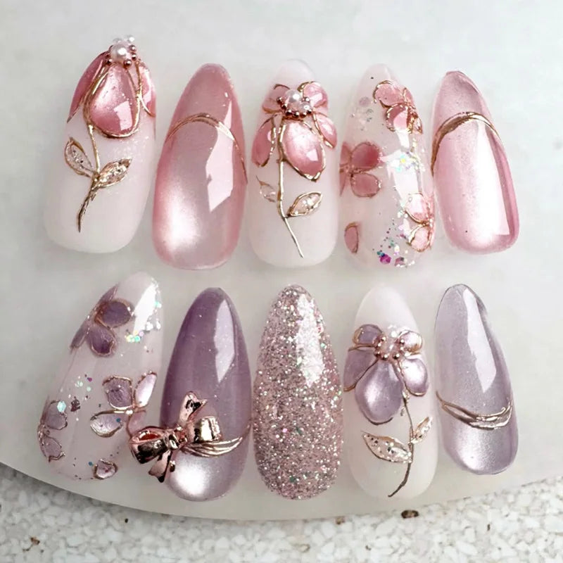 Ballerina Press Nail Set