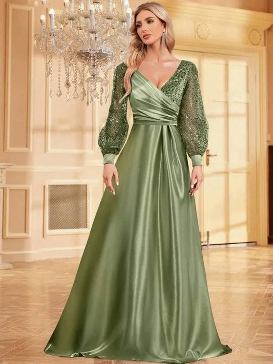 Luxury Elegant Women Party Maxi Dress