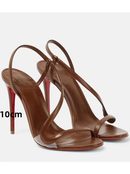Serpentine Stiletto Sandals