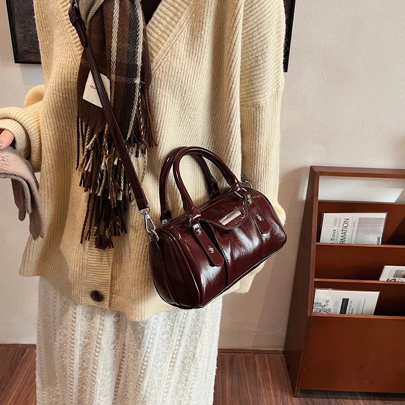 Burgundy Mini Handbag