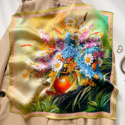 Mulberry Silk Bandana Scarf