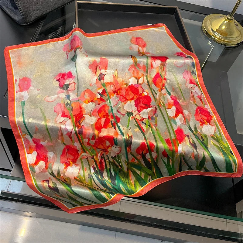 Mulberry Silk Bandana Scarf