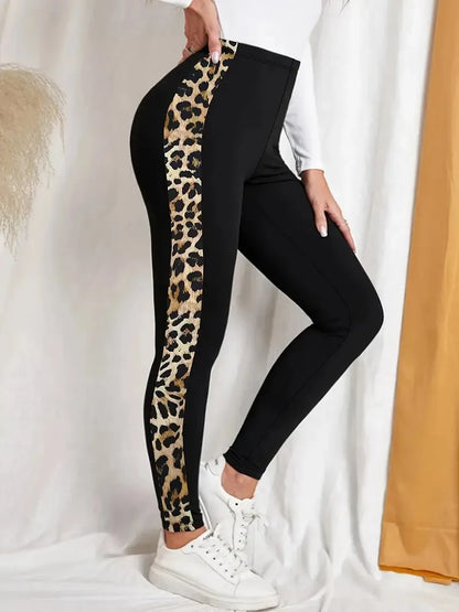 Leopard Print Sport Leggings