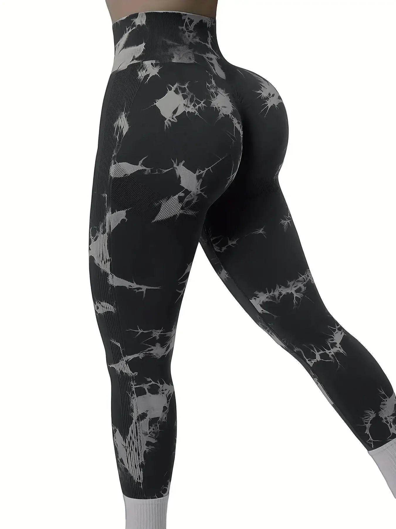 Tie-Dye Seamless Butt-Lift Leggings