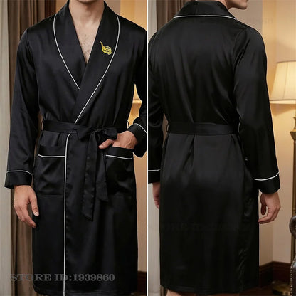 Satin Two-Piece Pajama Set