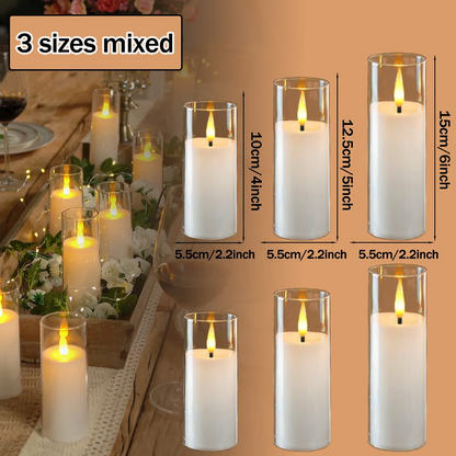 Flameless LED Flicker Candles