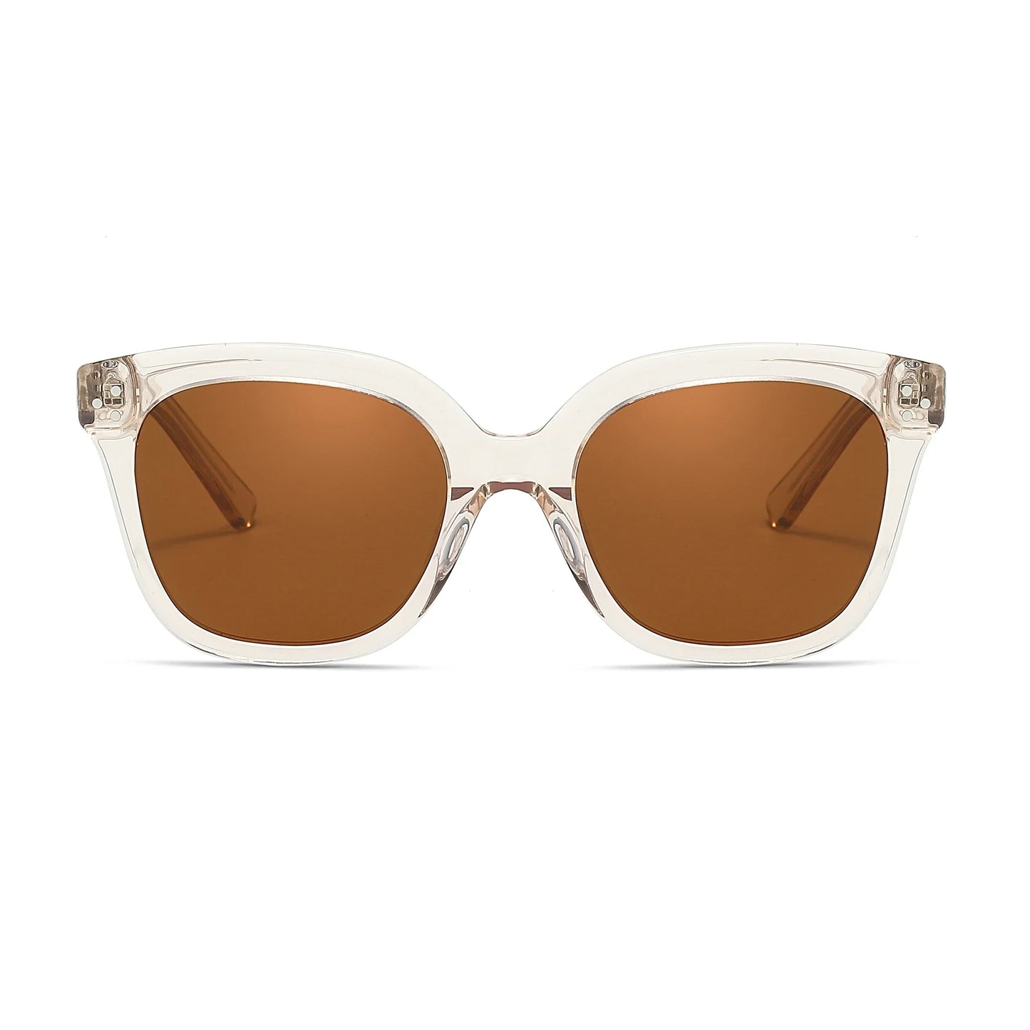 Square Polarized Acetate Sunglasses