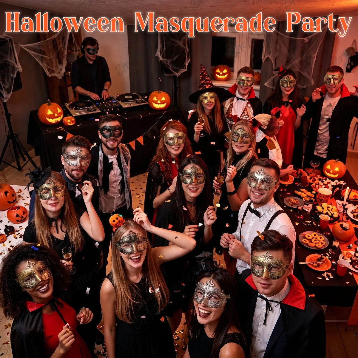 Vintage Masquerade Masks