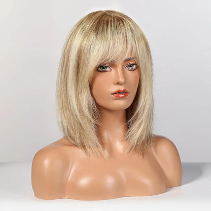 Short Straight Bob Wig