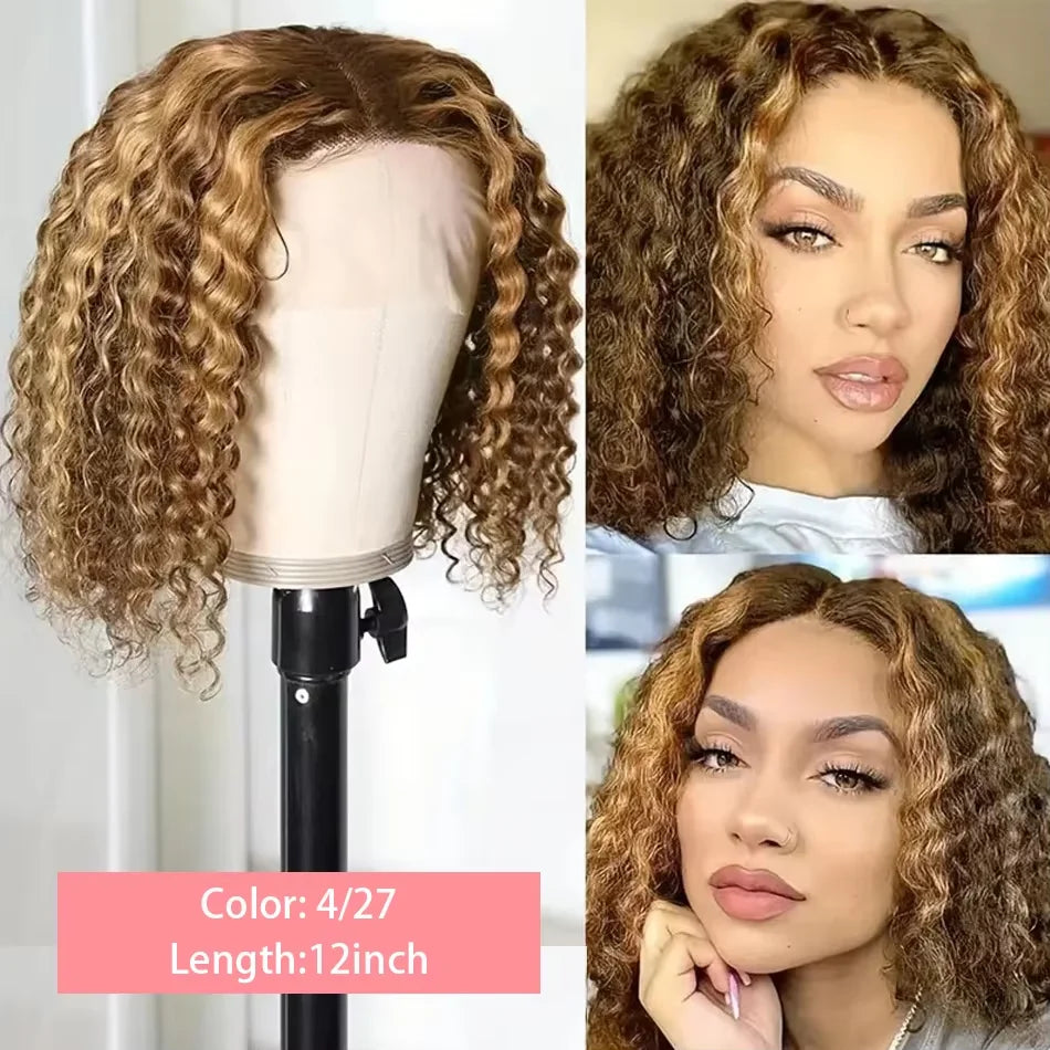 Short Deep Wave Wig
