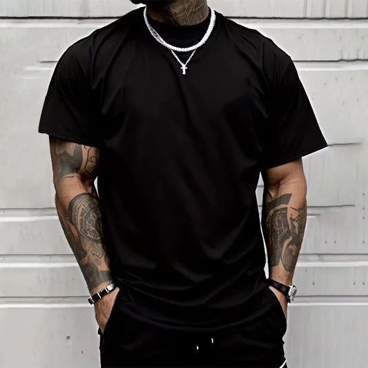 Classic Cotton Round Neck Tee
