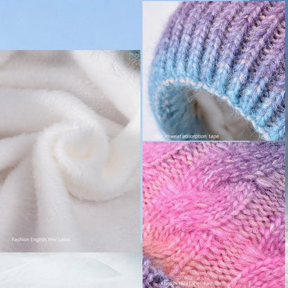 Knit Hat and Scarf Set