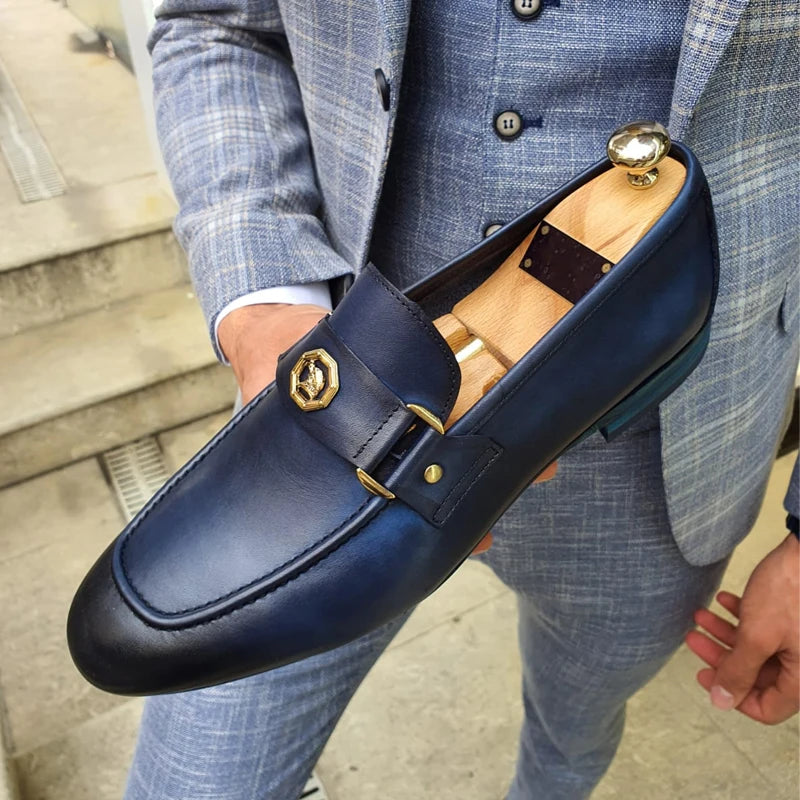 Leather Slip On Shoes Edition