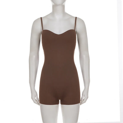 Sleeveless Bustier Romper