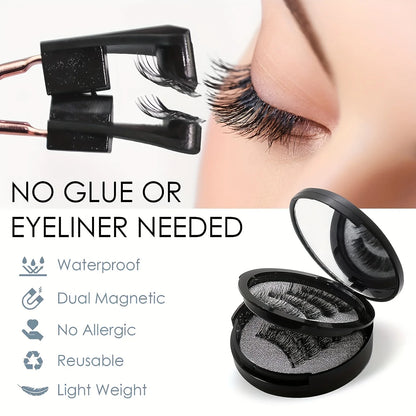 Magnetic Natural Cluster Lashes