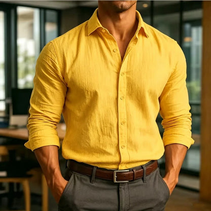 Stretch Casual Long Shirt