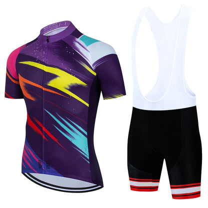 Breathable MTB Cycling Jersey Set