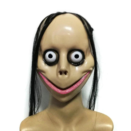 Long-Haired Horror Ghost Mask