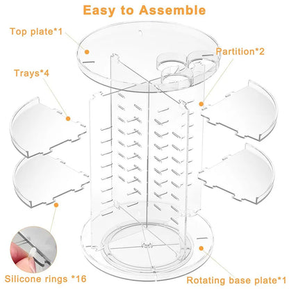 Rotating Makeup Organizer