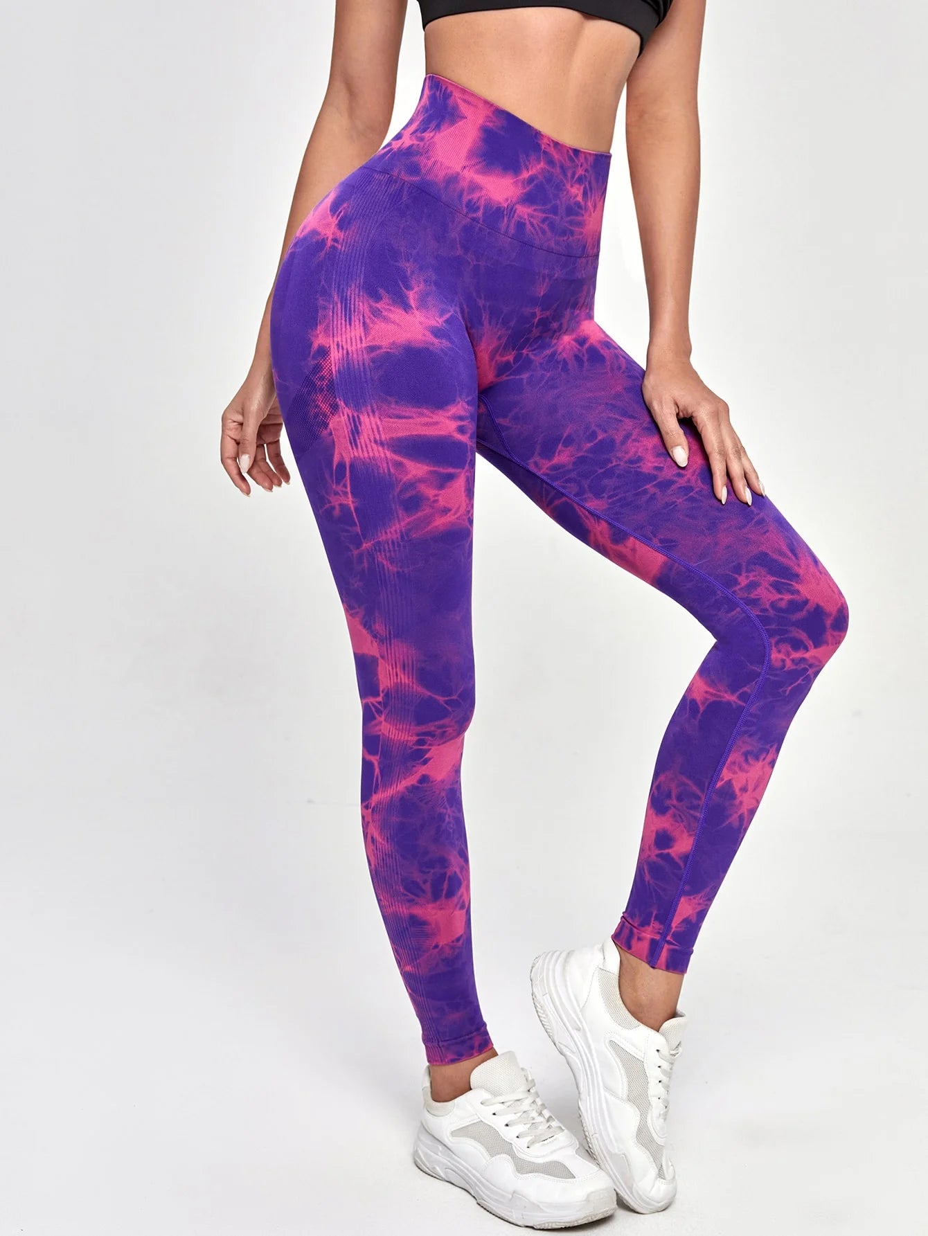 Tie-Dye Breathable Yoga Leggings
