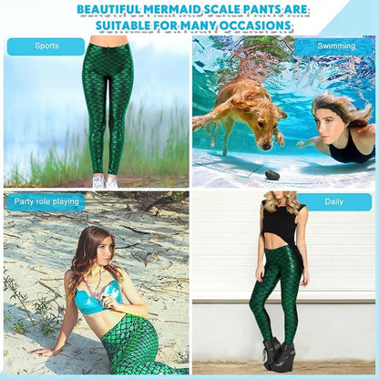 Mermaid Fish Scale Leggings