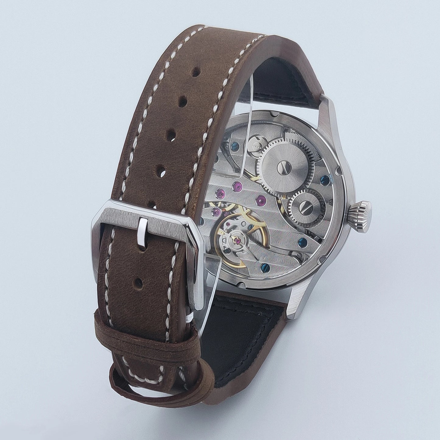 Manual Leather Watch