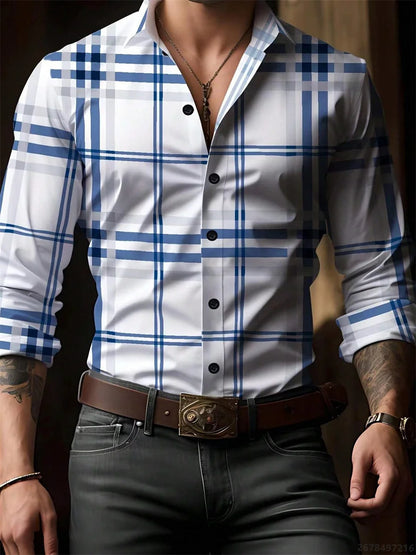 Printed Long Sleeve Shirt