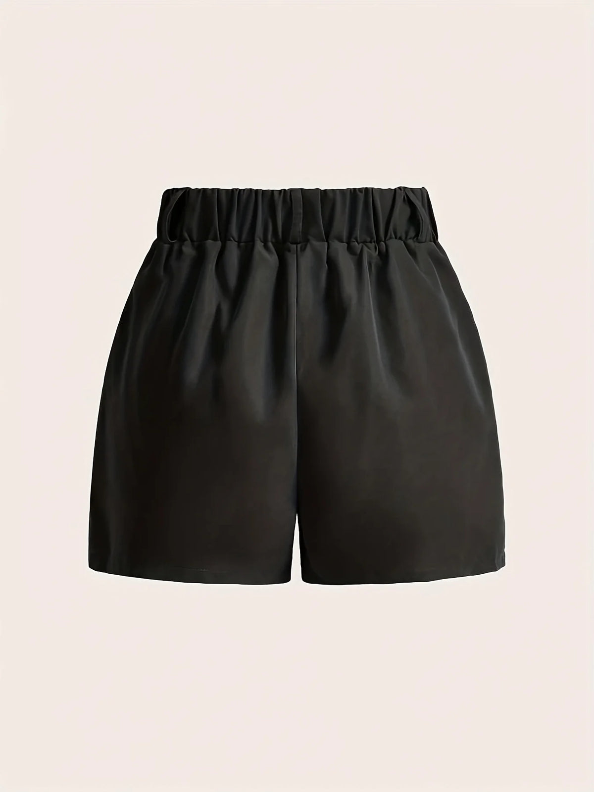 Elastic-Waist Pocket Shorts