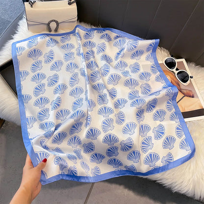 Fruit Print Korean Square Scarf