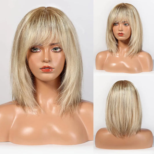 Short Straight Bob Wig