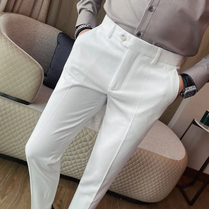 Slim Fit Formal Suit Trousers