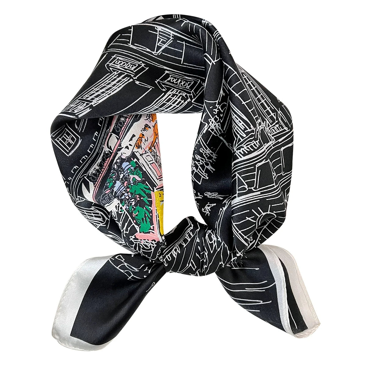 Mulberry Silk Bandana Scarf