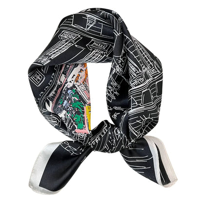 Mulberry Silk Bandana Scarf