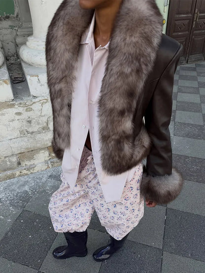 Stand Collar Zip Jacket