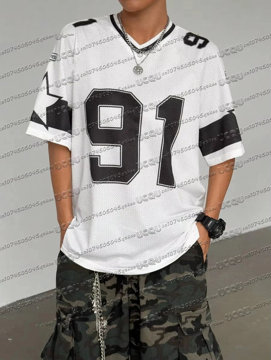 Number Print T-Shirt