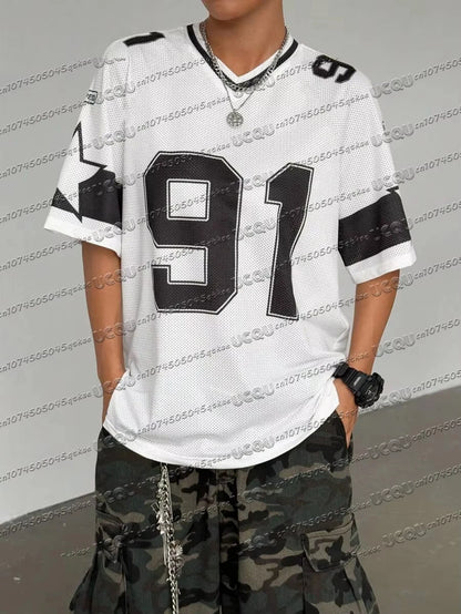 Number Print T-Shirt