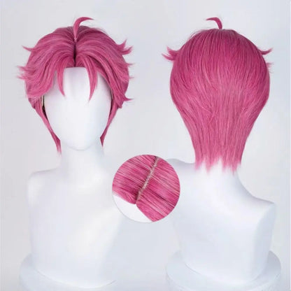 Kpop Rumi Purple Cosplay Wig Halloween