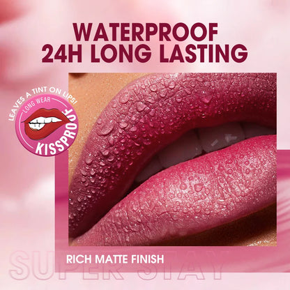 8Pcs Matte Waterproof Lipstick Set