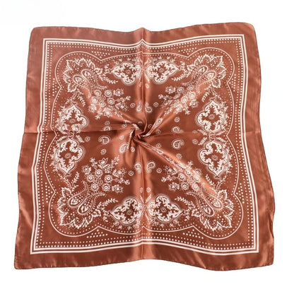 Satin Silk Feeling Hair Scarf