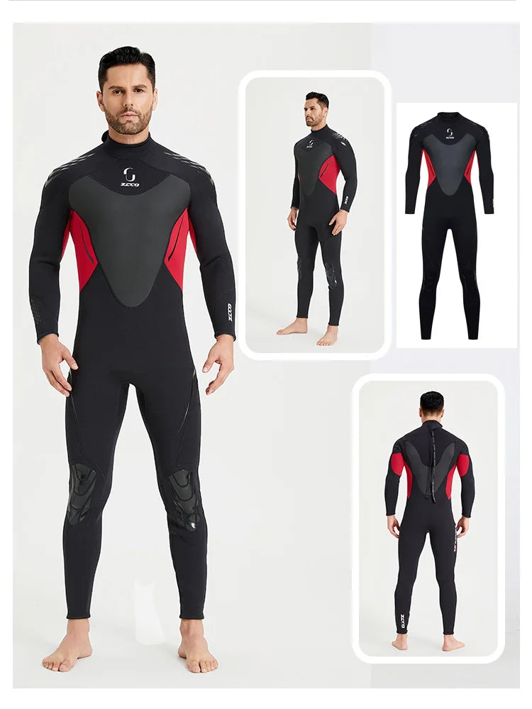 Back-Zip Full Body Wetsuit