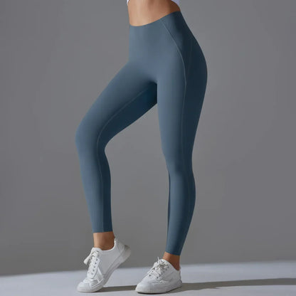 Peach Hip-Lift Yoga Leggings